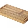 Barzubehor Barstuff Schneidebretter | Holztablett - 25X13Cm