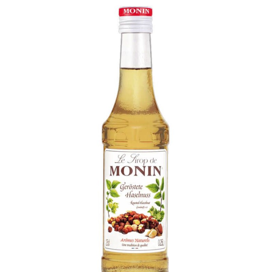 Verbrauchsartikel Barstuff Monin Sirup | Geru00F6Stete Haselnuss - Monin Sirup Kleinflasche (0,25L)