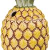 Glaser Barstuff Tiki Becher | Tiki Becher Ananas Mit Deckel, 600Ml