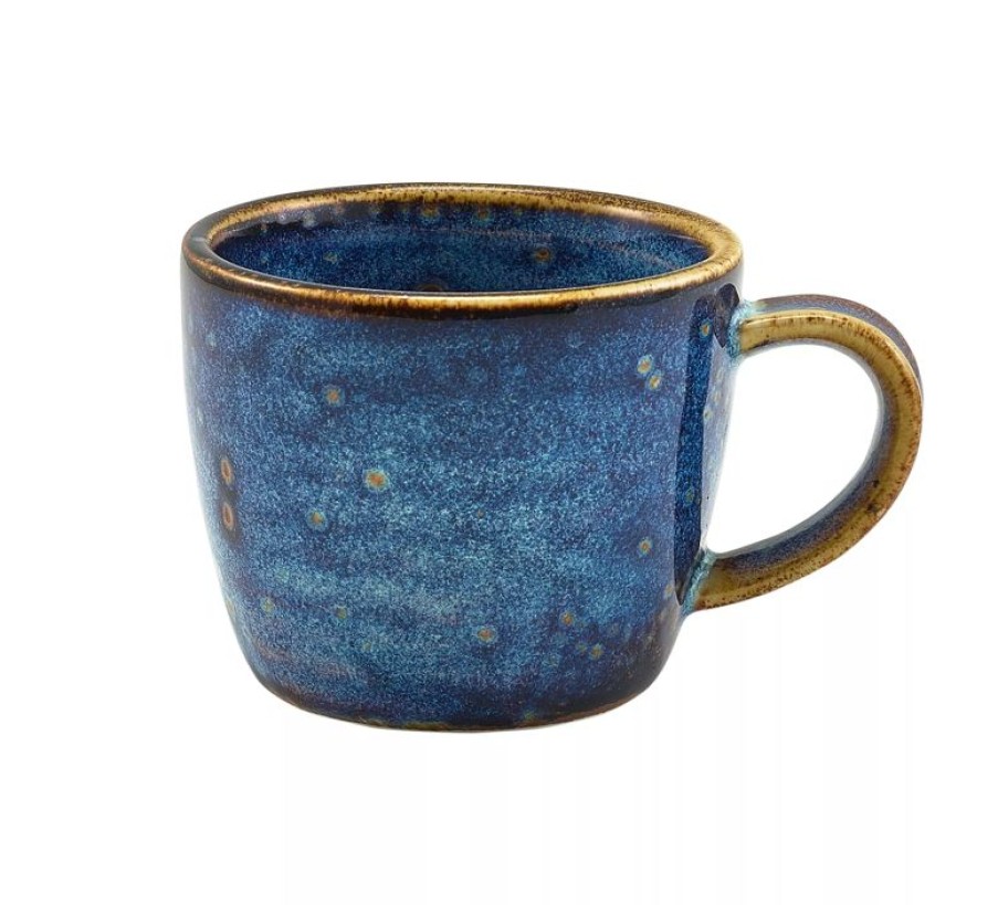 Gastetisch Barstuff Geschirr Terra | Espresso Untertasse Terra Aqua Blue - 11,5Cm (6 Stk.)