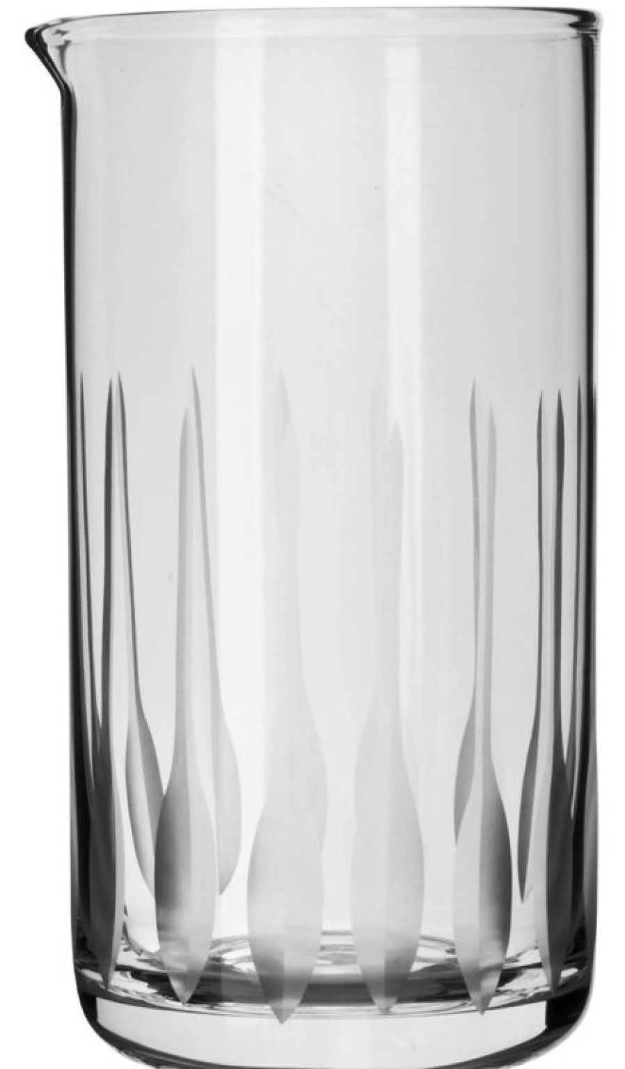 Barzubehor Barstuff Ruhrglaser | Ru00Fchrglas Paddle Tall Mit Ausgusslippe, Prime Bar - 840Ml