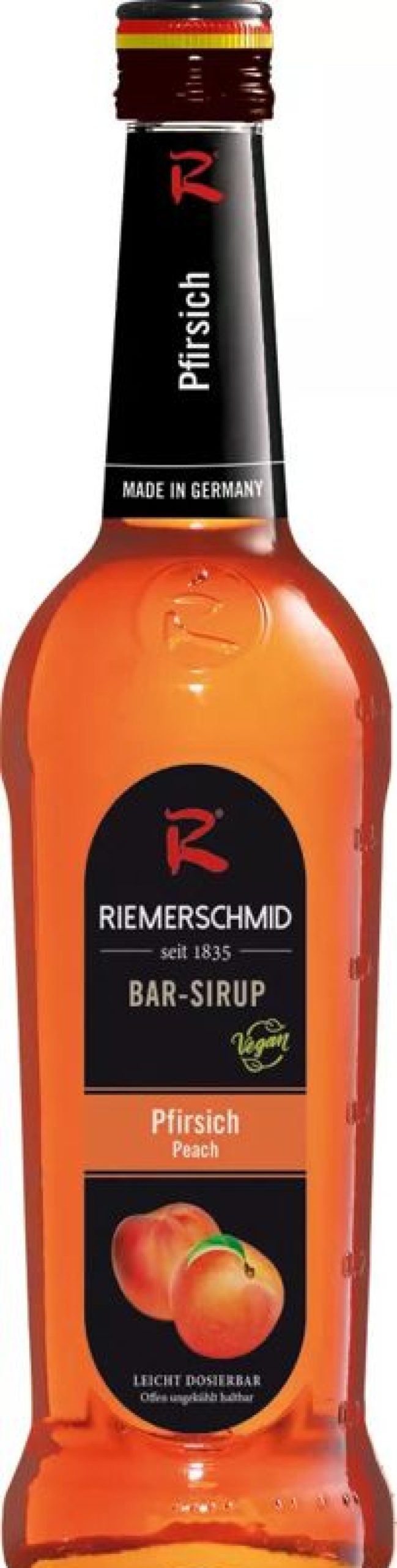 Verbrauchsartikel Barstuff Riemerschmid Sirup | Pfirsich - Riemerschmid Bar-Sirup (0,7L)