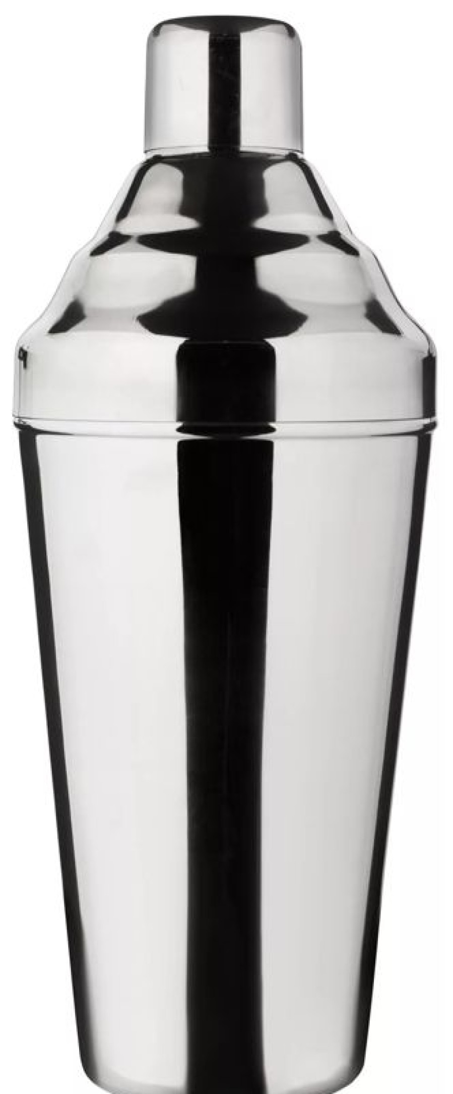 Barzubehor Barstuff 3&Tlg. Cocktailshaker | Cocktail Shaker, Edelstahl, Dreiteilig, Poliert - 3800Ml