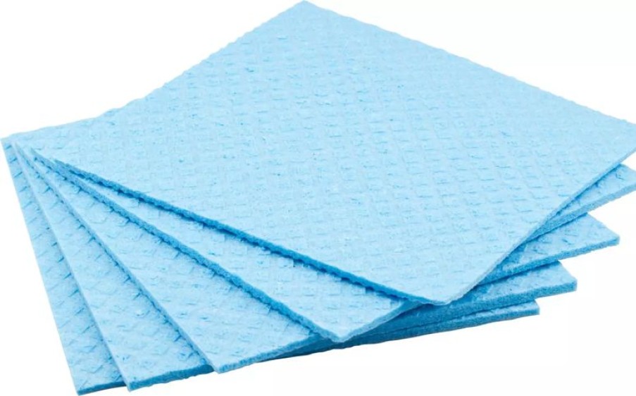 Servicepersonal Barstuff Reinigungszubehor & Hygiene | Schwammtuch Blau, 180X170Mm - 5 Stu00Fcck