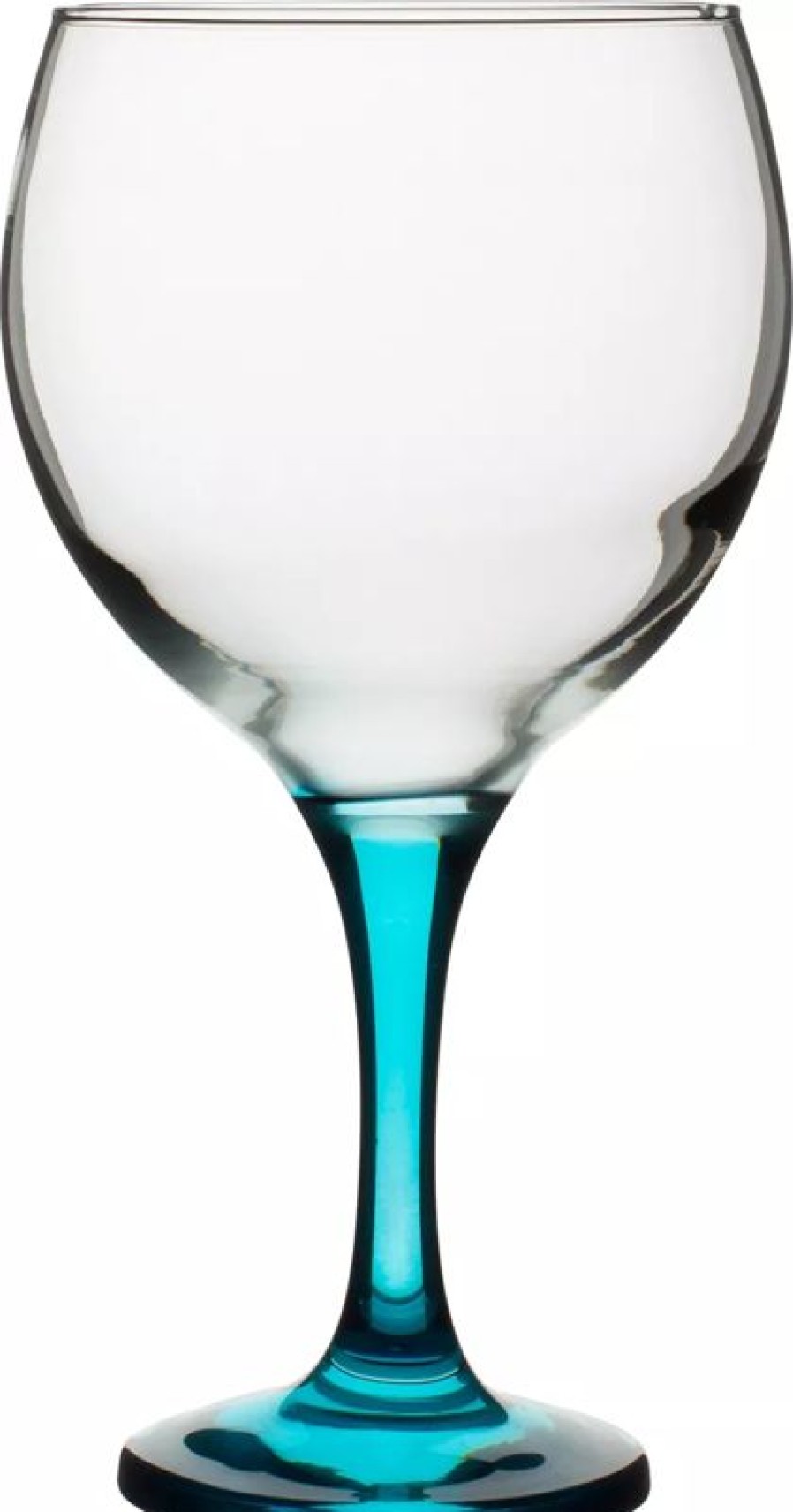 Glaser Barstuff Gin Glaser & Gin & Tonic | Ballonglas Gin&Tonic, Blauer Stiel, Gu00Fcrallar - 645Ml (1 Stk.)