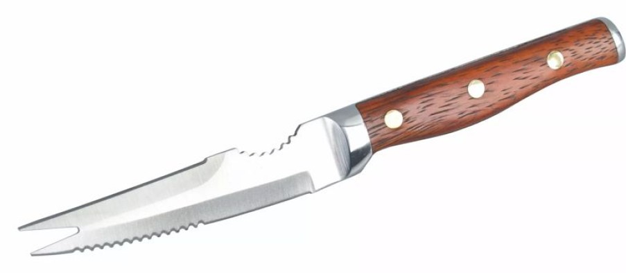 Barzubehor Barstuff Dekorationshilfen & Messer | Barmesser Coley, Edelstahl, Holzgriff - 21,5Cm