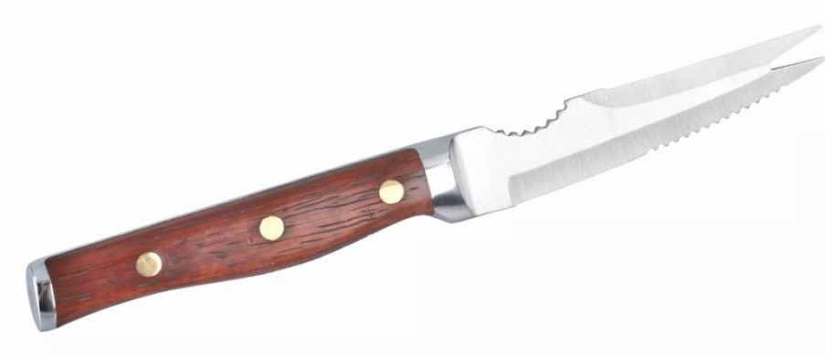 Barzubehor Barstuff Dekorationshilfen & Messer | Barmesser Coley, Edelstahl, Holzgriff - 21,5Cm