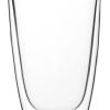 Glaser Barstuff Heisgetranke Glaser | Latte Macchiato Glas Ohne Henkel, Doppelwandig, Lounge - 0,31L