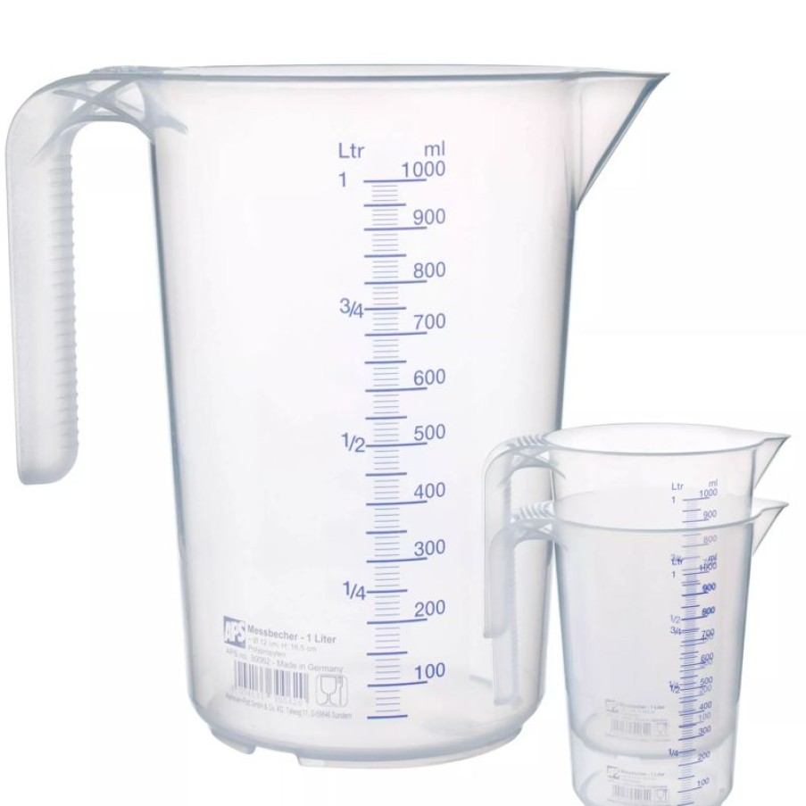 Barzubehor Barstuff Barmas & Jigger | Messbecher Stapelbar, Pp - Skalierung Bis 1000Ml