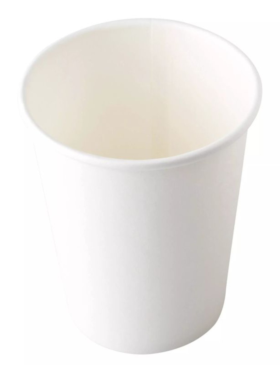 Verbrauchsartikel Barstuff Kaffeebecher To Go | 0,2L Kaffeebecher Weiu00Df, Eco - 50 Stk.