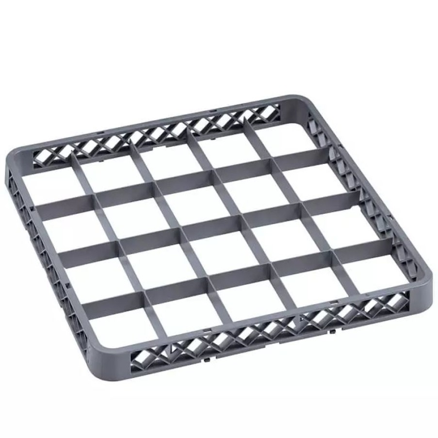 Servicepersonal Barstuff Spulkorbe | Aufsatz Spu00Fclkorb 20-Fach, Grau (Rack 98) - 50X50X4,5Cm