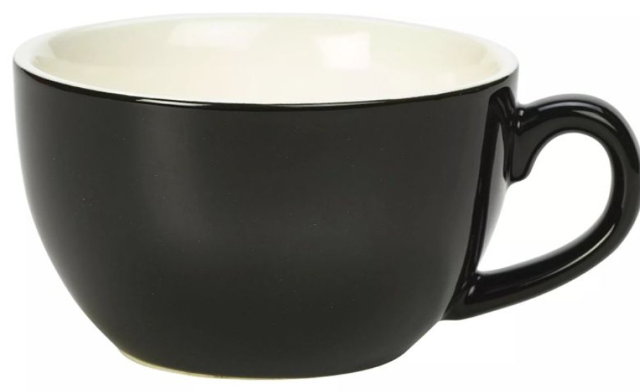 Gastetisch Barstuff Tassen & Untertassen | Untertasse Schwarz - 13,5Cm (6 Stk.)