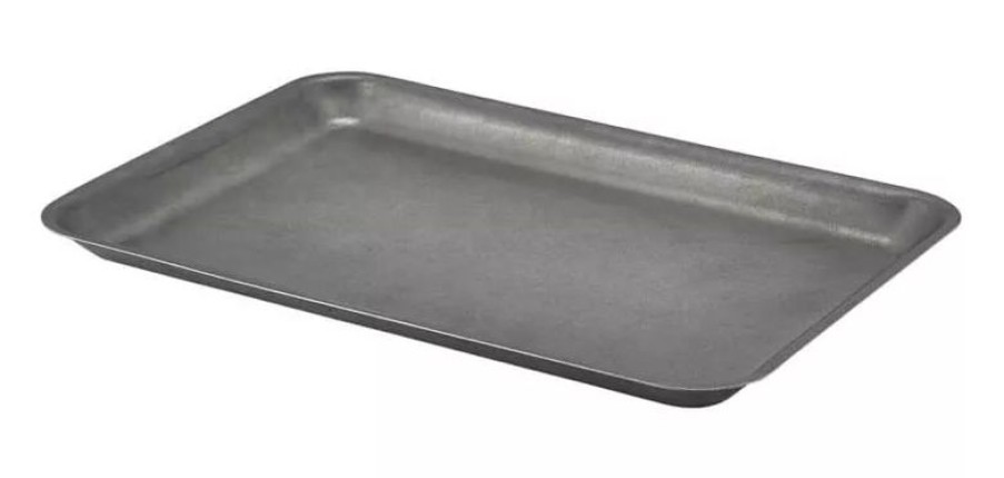 Servicepersonal Barstuff Tabletts | Tablett, Edelstahl, Vintage - 31,5X21,5Cm