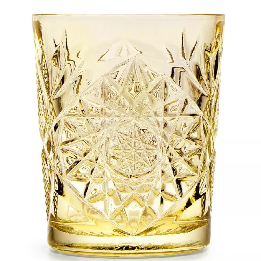 Glaser Barstuff Libbey | D.O.F. Glas Hobstar Gelb, Libbey - 355Ml (1 Stk.)