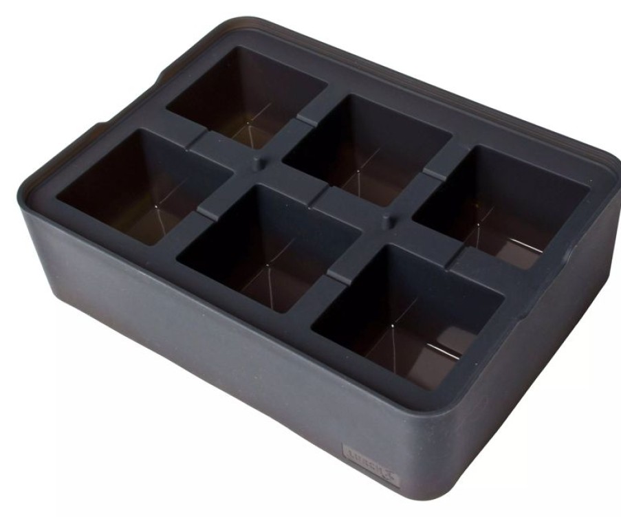 Barzubehor Barstuff Eisformen & Eiswurfelformen | Eiswu00Fcrfelform Cubes, Platin-Silikon, Lurch - 5Cm