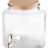 Servicepersonal Barstuff Getrankespender | Getru00E4Nkespender, Glas Mit Korkdeckel - 5,7L