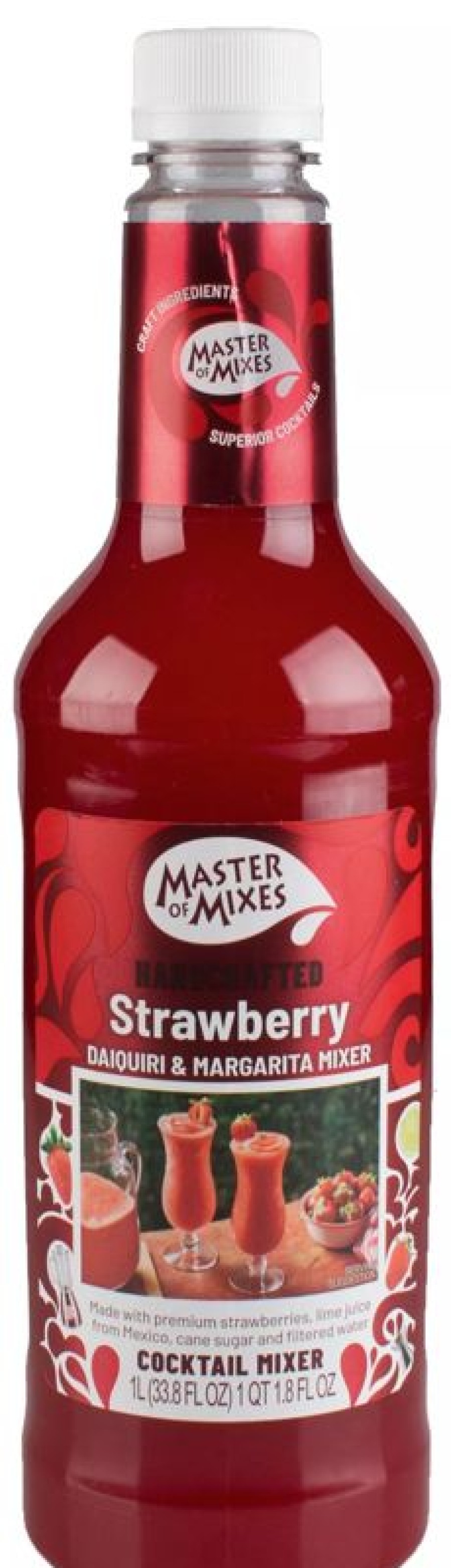 Verbrauchsartikel Barstuff Premix & Fertigcocktails | Strawberry Margarita Mix, Masters Of Mixes - 1,0L