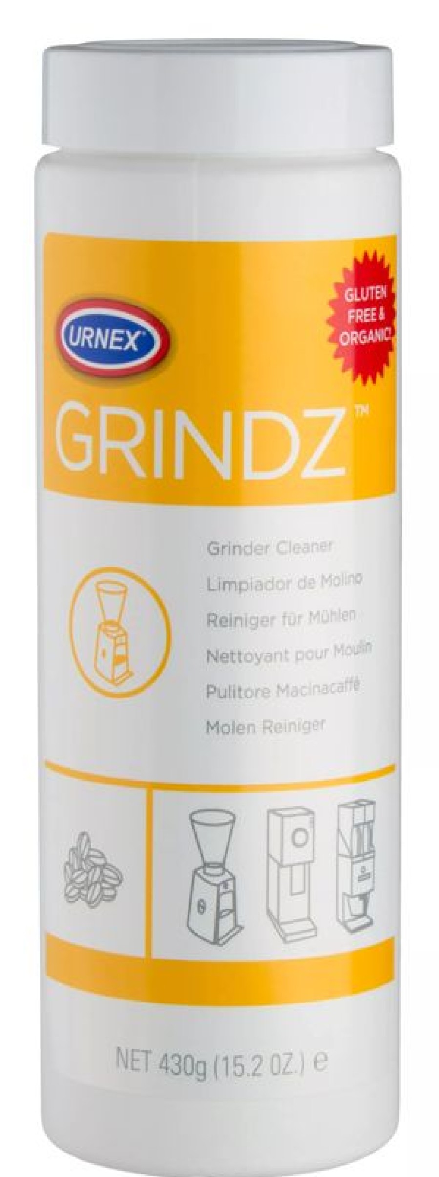 Barzubehor Barstuff Kaffeereiniger | Reiniger Fu00Fcr Kaffeemu00Fchle, Grindz Urnex, 430G