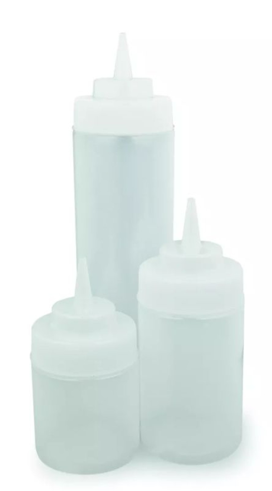 Servicepersonal Barstuff Flaschen | Quetschflasche Transparent, Grou00Dfe U00D6Ffnung (230Ml)