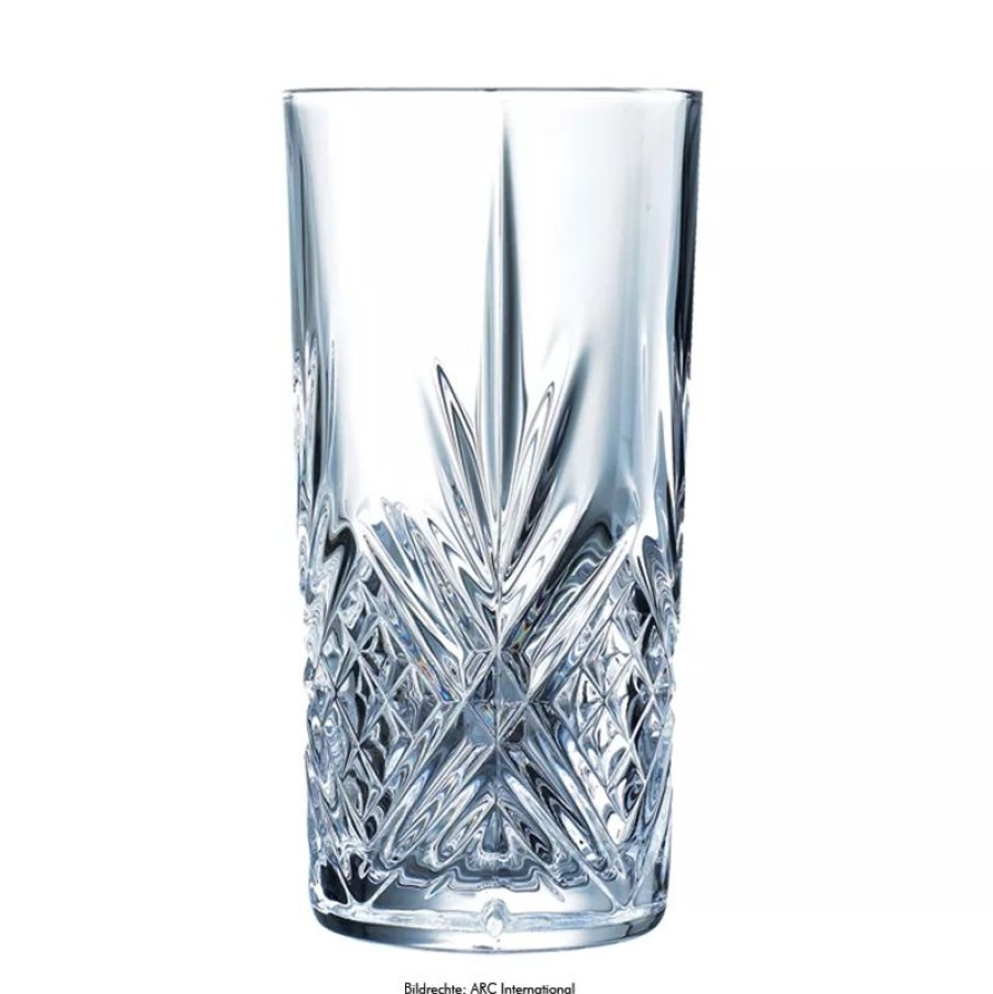 Glaser Barstuff Longdrinkglaser | Longdrinkglas Broadway, Arcoroc - 380Ml (1 Stk.)