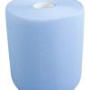 Technik & Barbau Barstuff Papierhandtucher | Putztuchrolle Blau, 2-Lg. - 450 Blatt