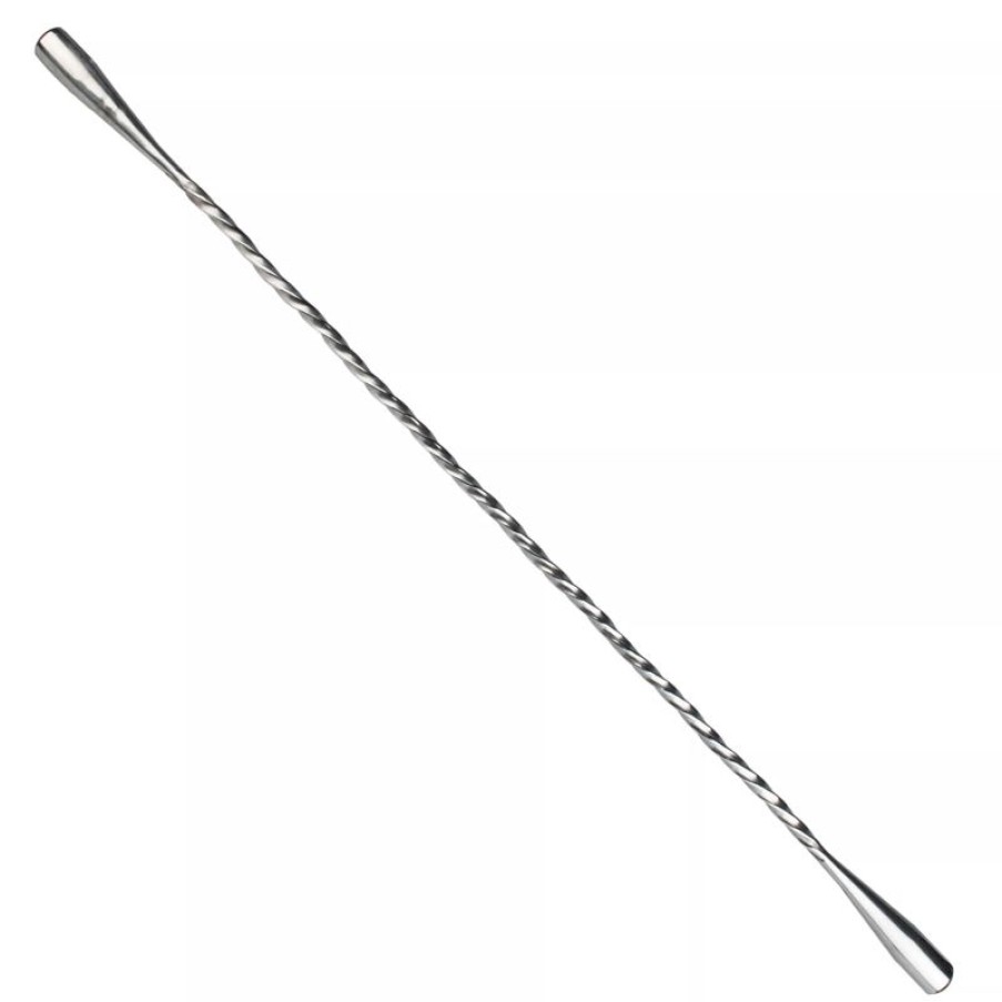 Barzubehor Barstuff Barloffel | Ru00Fchrstab Stirrer Doppel-Teardrop - Edelstahl (30Cm)