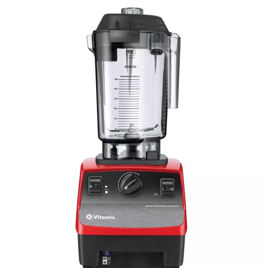 Technik & Barbau Barstuff Mixer Vitamix | Vitamix Drink Machine Advance 1,4L - Rot