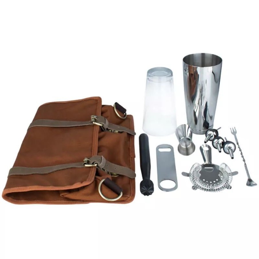 Barzubehor Barstuff Cocktail Sets | Bartasche Professional - Cocktailset Mit Tasche