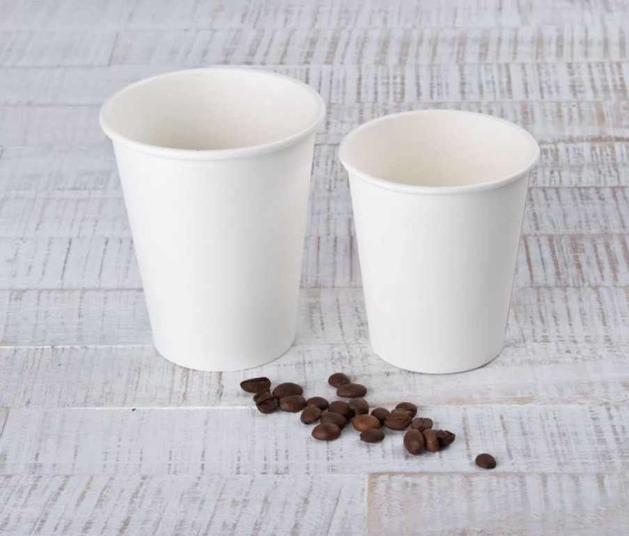 Barzubehor Barstuff Kaffeebecher & Co. | Kaffeedeckel, Huhtamaki, Plastik, Weiu00Df - 0,2L (100 Stk.)