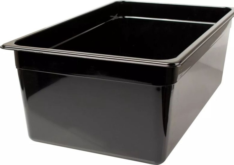 Servicepersonal Barstuff Gastronormbehalter (Gn) | Gastronormbehu00E4Lter 200Mm Tiefe - Kunststoff Schwarz (Gn 11)