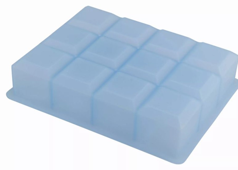 Barzubehor Barstuff Eisformen & Eiswurfelformen | Eiswu00Fcrfelform Cubes, 12 Wu00Fcrfel, Lurch - Platin-Silikon (4Cm)