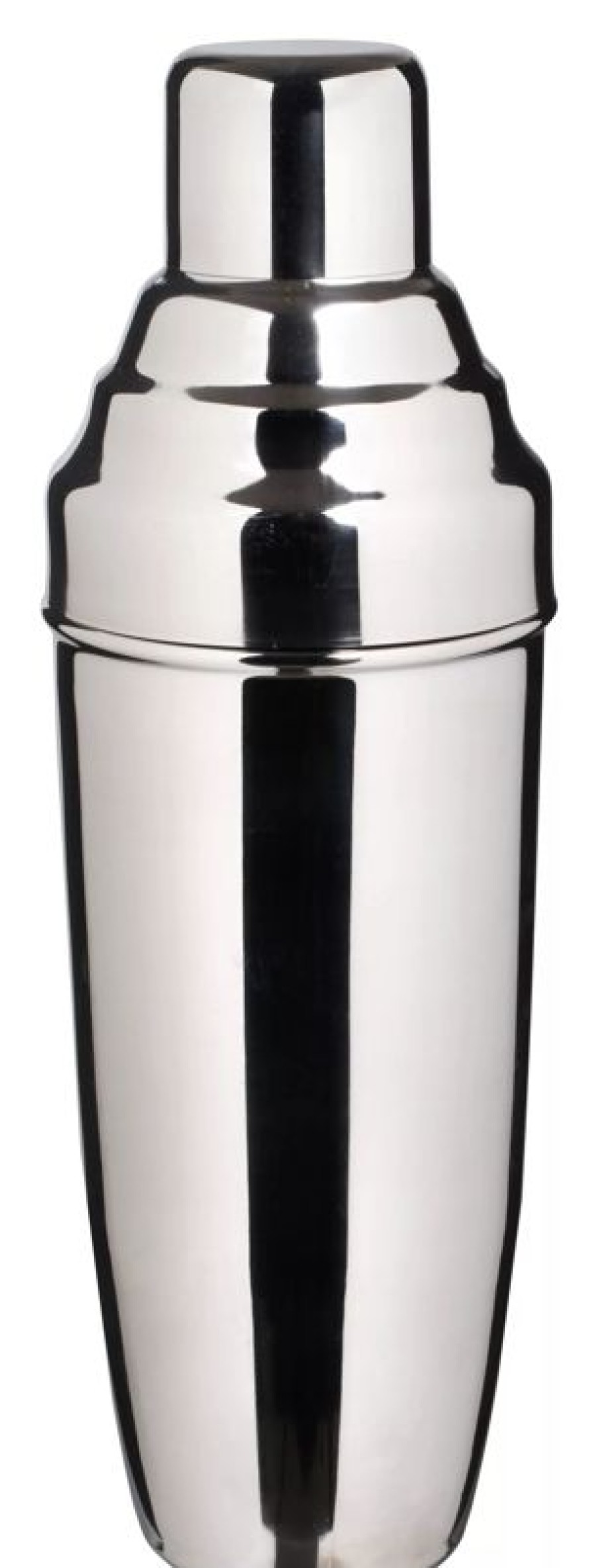 Barzubehor Barstuff 3&Tlg. Cocktailshaker | Cocktail Shaker, Edelstahl, Dreiteilig, Poliert - 2000Ml