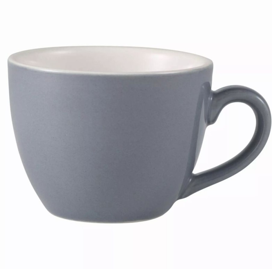 Gastetisch Barstuff Tassen & Untertassen | Espressotasse Bowl Grau - 90Ml (6 Stk.)