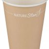 Barzubehor Barstuff Kaffeebecher & Co. | Kaffeebecher Papier, Braun - 400Ml (50 Stk.)