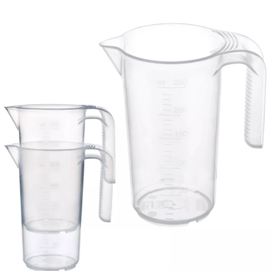 Barzubehor Barstuff Barmas & Jigger | Messbecher Stapelbar, Pp - Skalierung Bis 250Ml