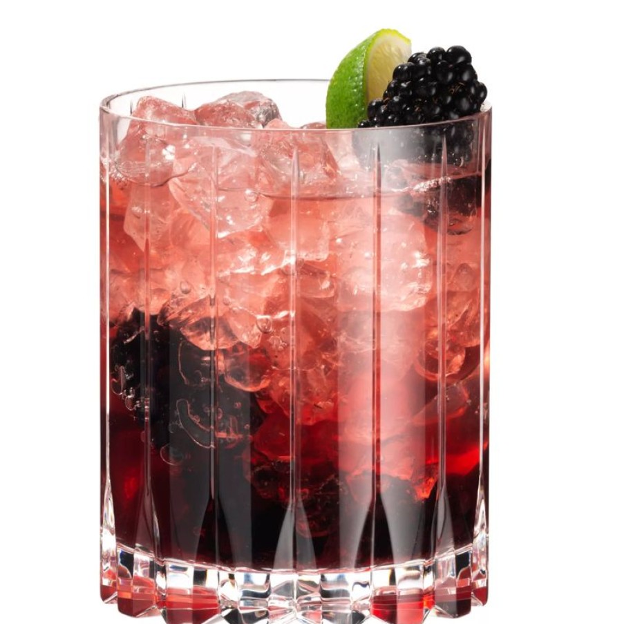 Glaser Barstuff Double Old Fashioned Glaser | Double Rocks Glas Drink Specific Glassware, Riedel Bar - 370Ml (2 Stk.)