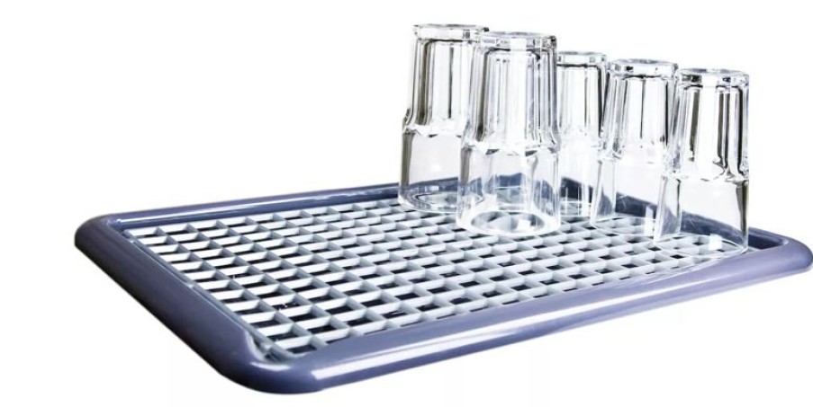 Servicepersonal Barstuff Glasermatten & Abtropfgitter | Abtropfgitter - Mit Auffangwanne (37 X 47Cm)