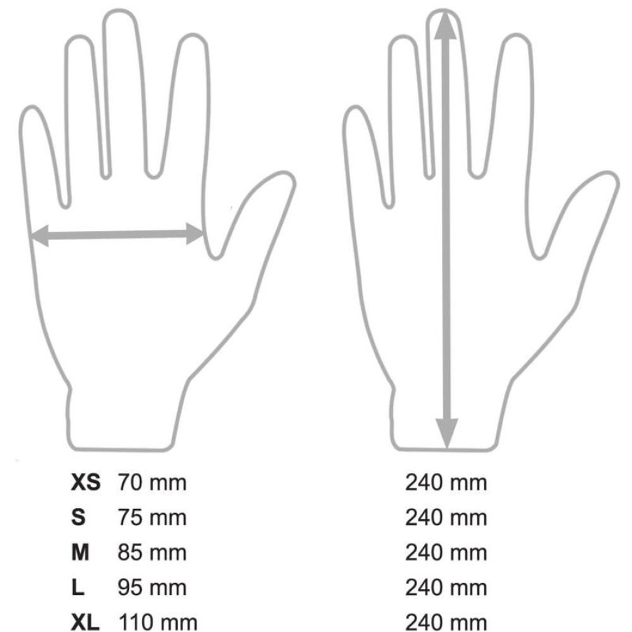 Servicepersonal Barstuff Reinigungszubehor & Hygiene | Handschuhe Nitril, Safe Fit, Weiu00Df - L (200 Stk.)