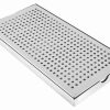 Servicepersonal Barstuff Glasermatten & Abtropfgitter | Tropfblech (30X15X2Cm) - Edelstahl