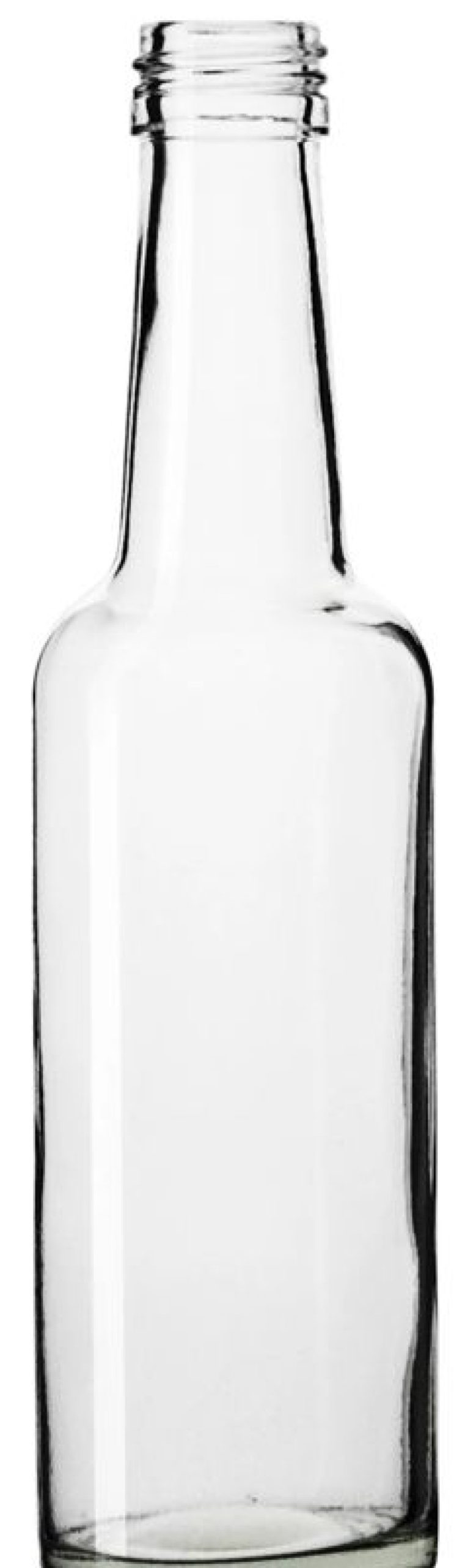 Servicepersonal Barstuff Flaschen | Glasflasche Geradhals Klar - 250Ml