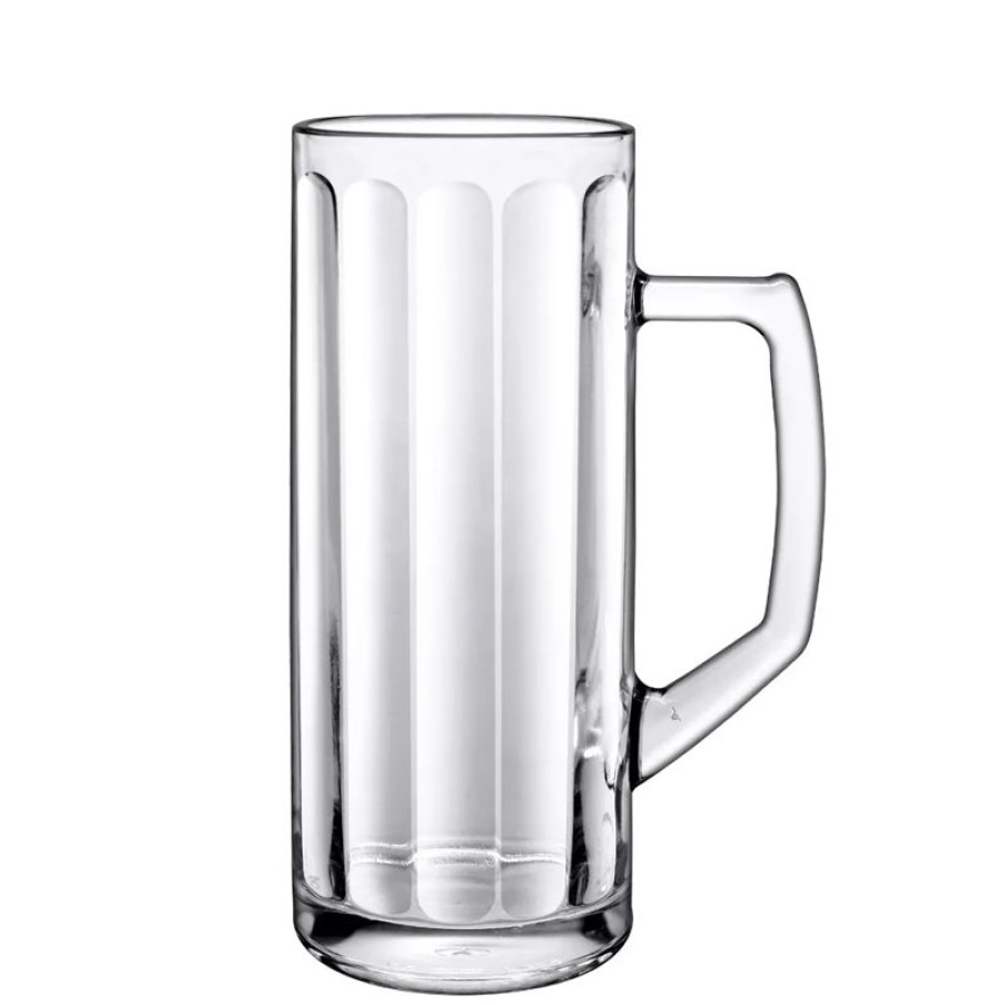 Glaser Barstuff Bierkruge | Bierseidel Reno Ottica, Borgonovo - 495Ml, 0,4L Eiche (1 Stk.)